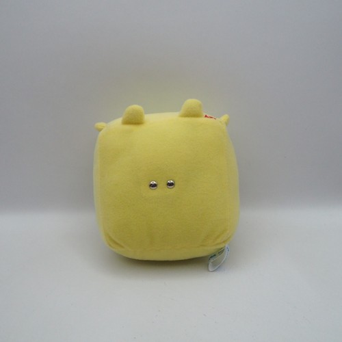 Hannari Tofu C1508 SEGA 2007 Plush 4" Yellow Stuffed Toy Doll Japan - Picture 7 of 9