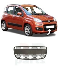 Für Fiat Panda 2012 - 2019 Neu Vorne Stoßstange Unten Mitte Gitter Schwarz