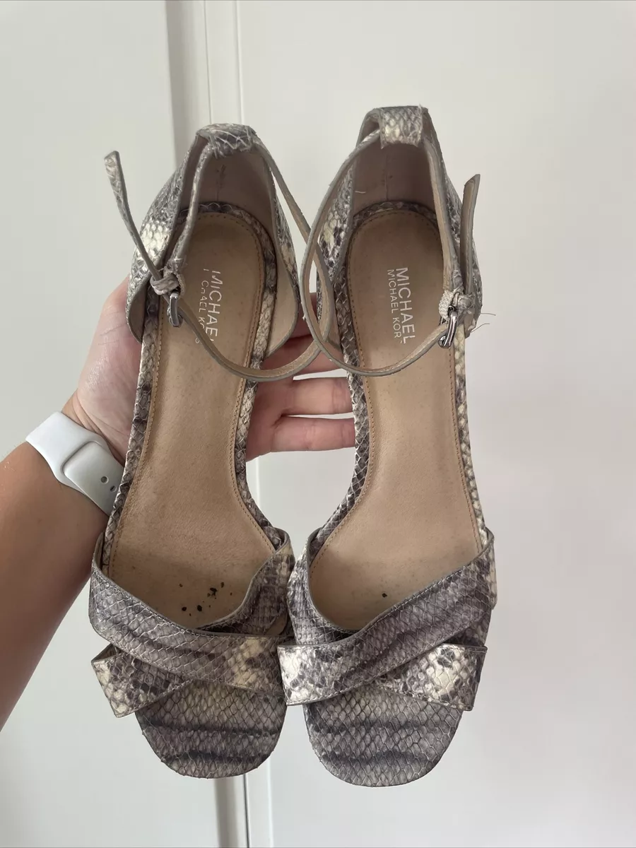 Michael kors snake print shoes outlet