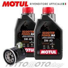 Tagliando APRILIA Atlantic 200 2004 2005 2006 2007 Olio Motul Scooter + Filtro