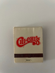 Chi-Chi's 1980's Mexican Restaurant Fort Lauderdale FULL Matchbook Florida