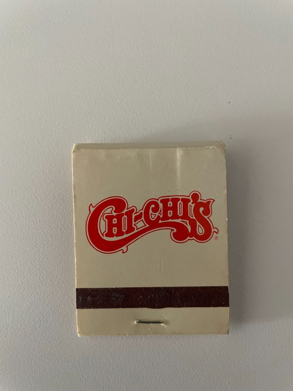 Chi-Chi's 1980's Mexican Restaurant Fort Lauderdale FULL Matchbook Florida