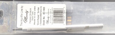 Moody Acu-Min Line 51-1520 Shirt Pocket Scriber Reversible Carbide Point & Clip