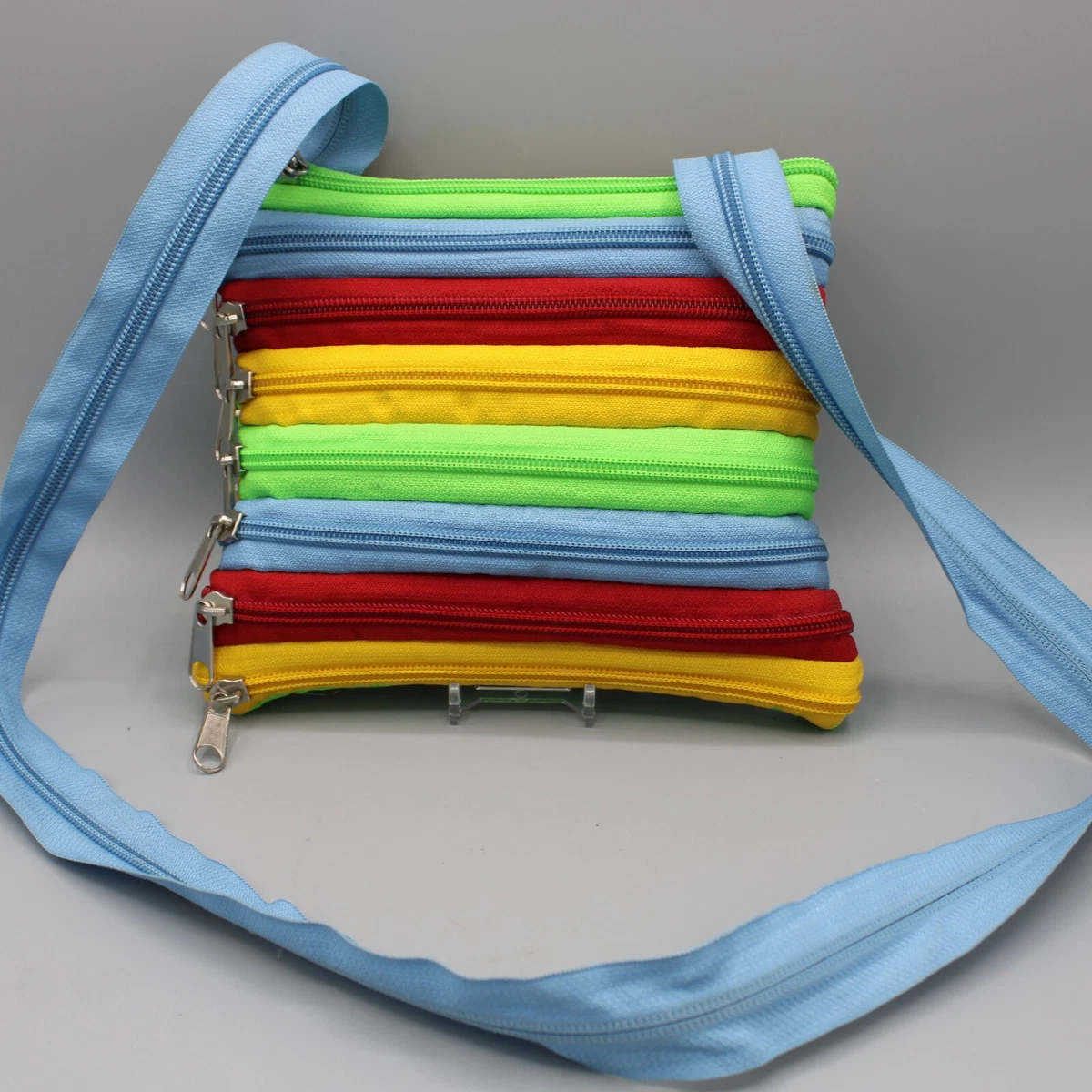 Bag made of clearance zippers
