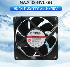 SUNON MA2082-HVL GN 8025 220V-240V 4.6W Cabinet Cooling AC Fan