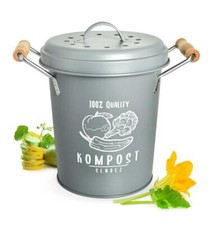 Cubo de compost con filtro de carbón activo recipiente de compost cubo de basura cubo de basura