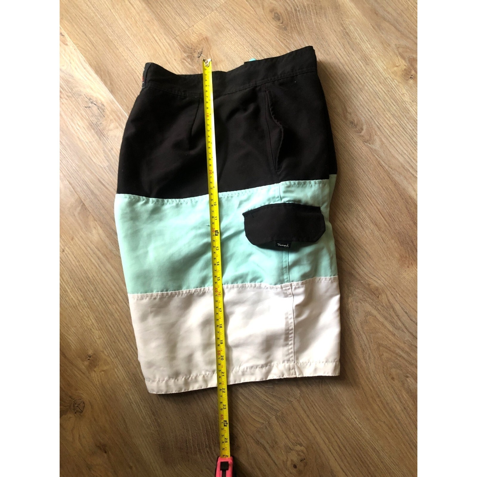 DIAMOND-MENS PULLOVER STRING TIE SIDE /BACK POCKE… - image 5