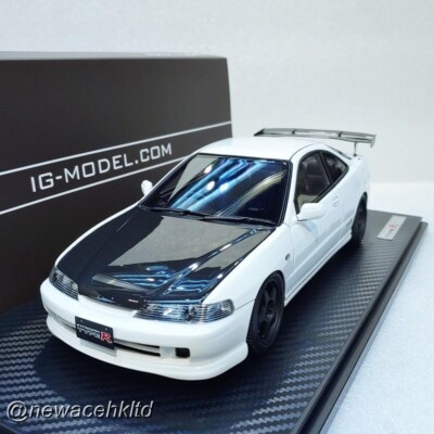 ignition model 【IG3055】インテグラタイプＲ　DC2 IG3055 Honda INTEGRA (DC2) TYPE R Pearl White With B18C VTEC