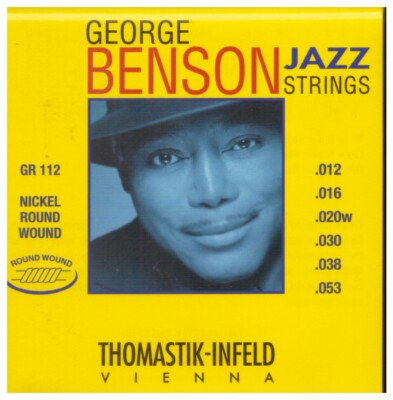 Thomastik-Infeld GR112 George Benson Jazz Gitarre-Set  Round Wound Neue
