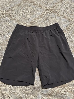 Kirkland Signature Shorts Adult Large Black Swim Trunks Liner