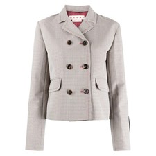 Marni Houndstooth Double Breasted Blazer It40