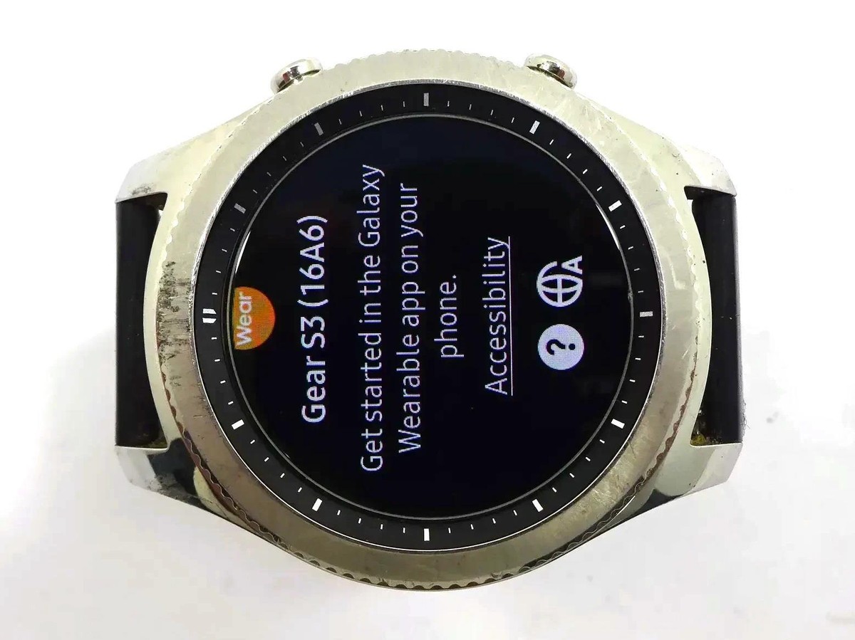 Buy Samsung Galaxy Watch Sm-r800 46mm Silver Smartwatch Bluetooth