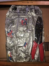Buffalo Crimping Tool & Terminal Repair Kit 5 In 1 Tool W/ 130 Pc Connector Set!