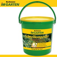 Beckmann 7,5 Kg Schnellkomposter Mit Guano Im WiederverschließBaren Eimer