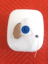 Mini  DIGITAL RIC HEARING AID LEFT  fit SEVERE LOSS PROGRAMMABLE 4 modes