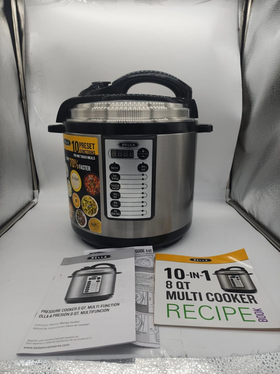 NEW/OPEN BOX*BELLA Electric Pressure Cooker*M60B23G, 55 OFF