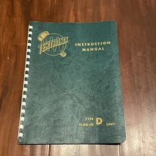 Tektronix Type D Plug-In Unit Instruction Manual 070-020