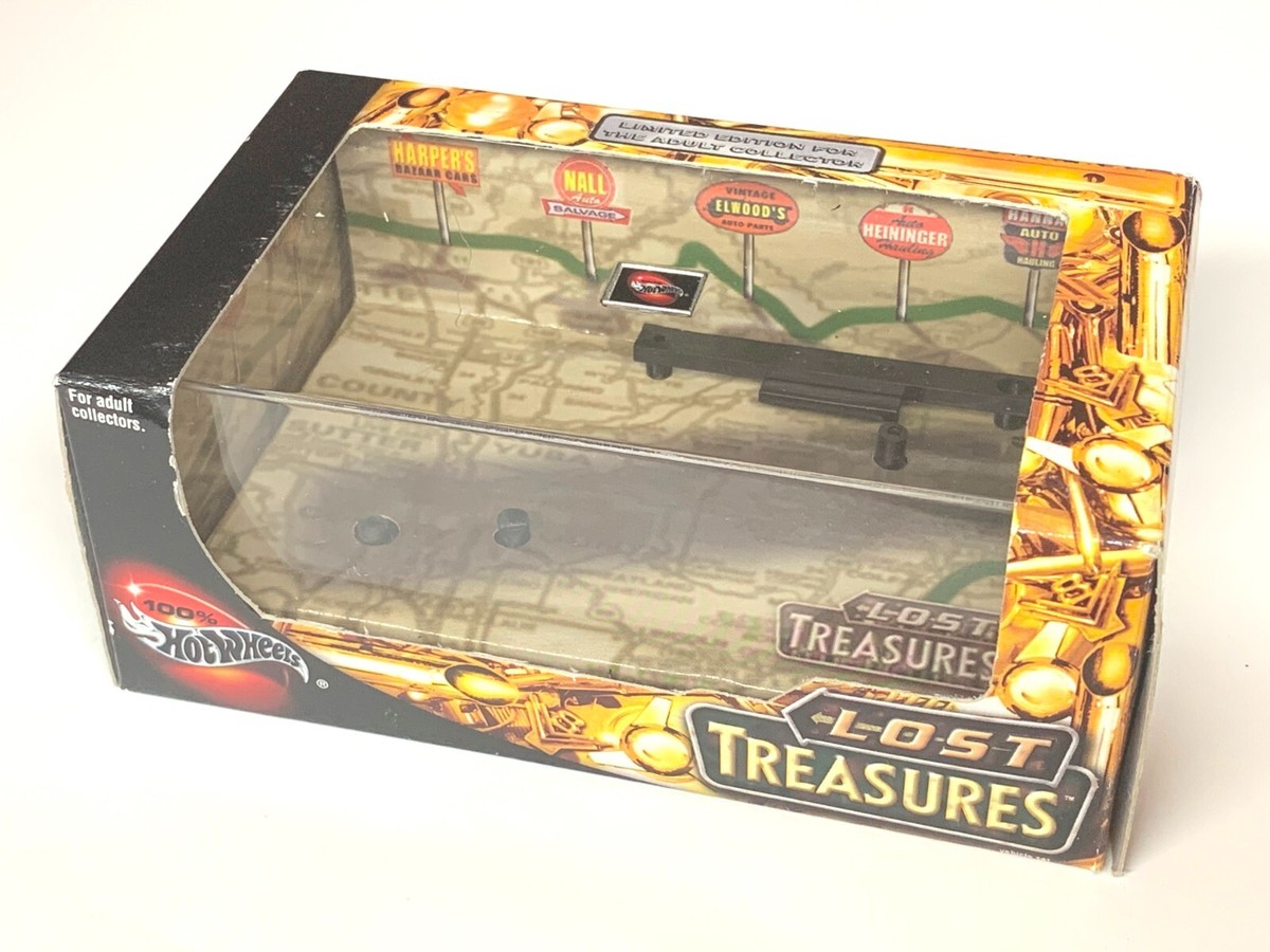 ホットウィール コレクティブル　LOST TREASURES 38 フォード Hot Wheels 2002 100% Collectibles Box Only The Lost