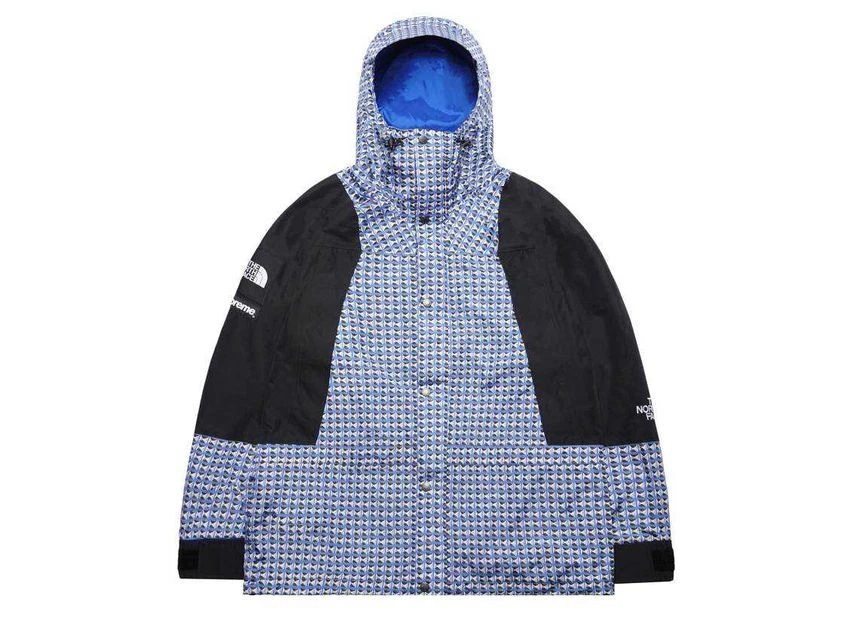 Veste légère de montagne cloutée Supreme The North Face Royal