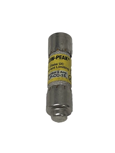 Cooper Bussmann LP-CC-15 Low Peak Class CC Current Limiting Fuse