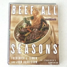 Beef for All Seasons A Year of Beef Recipes Simon & Harrisson Omaha Steaks New