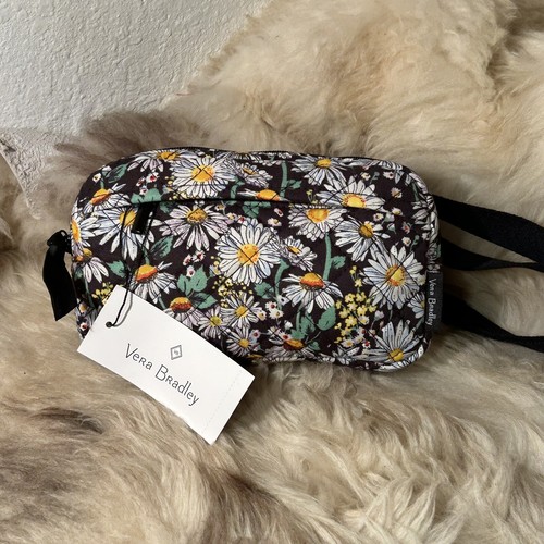 NWT Vera Bradley Mini Belt Bag - Daisies White