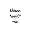 three*and*me