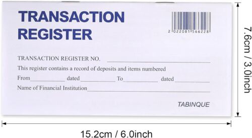 12PCS Check Registers for Personal Checkbook Easy to Read Checkbook Register - Picture 5 of 5