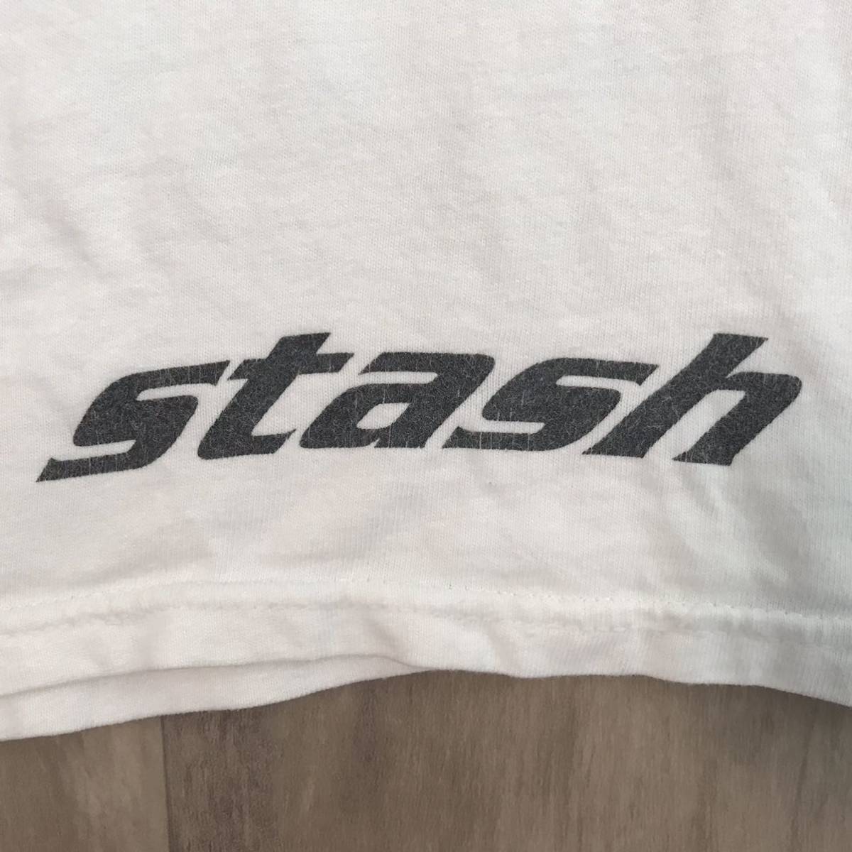 BAPE × stash vintage Hanes body compression T-shirt White A