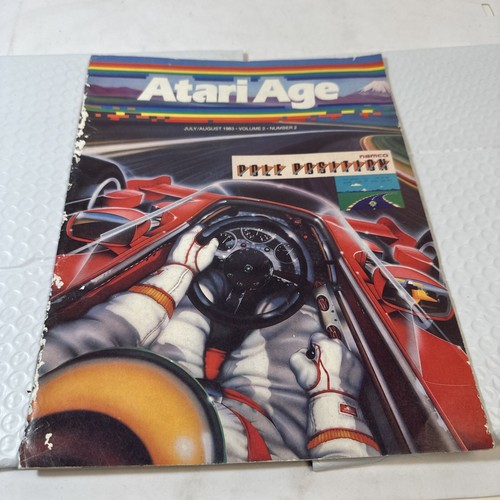 Atari Age Magazine July/August 1983 Volume 2 Number 2 Namco Pole Position 2600