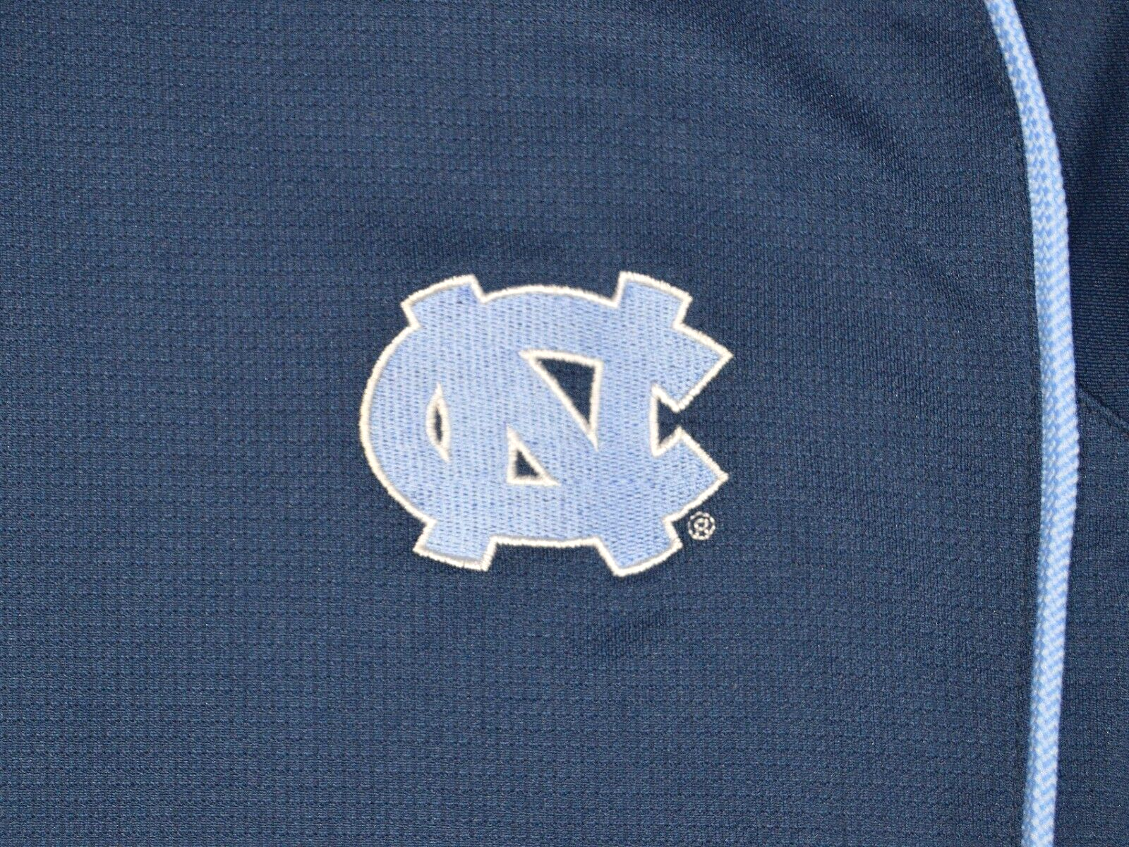 SACAI X NIKE UNC North Carolina Tar Heels Nike Giacca Uomo Small Blu Full Zip Athletic Swoosh