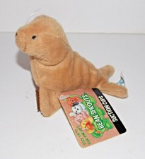 Bean Sprouts Seal Plush Suction Cup Brown 4in Stuffed Animal Windows with Tag