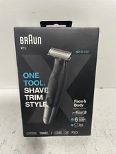 Braun XT5200 Wet and Dry all-in-One Wireless Electric Razor with 6 Attachments