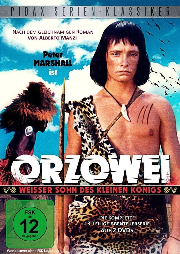 Orzowei - Weißer Sohn des kleinen Königs - Komplette Serie DVD Peter Marshall - Immagine 2 di 4