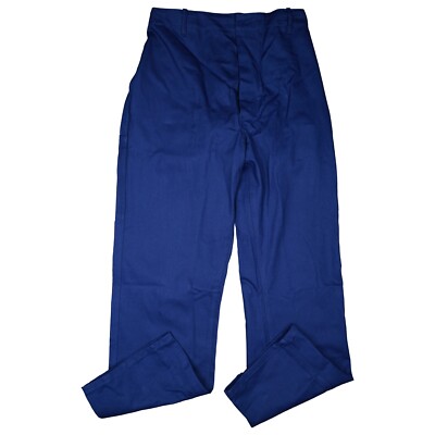 BKL Herren Jeans Arbeitshose Straight Worker Cargo 52 W36 L32 blau Gummibund NEU
