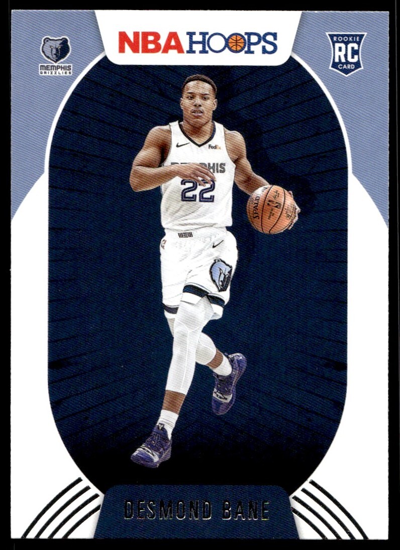 2020-21 Hoops Desmond Bane Rookie Memphis Grizzlies #246