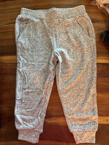 New Gymboree Gray Cozy Sweatpants Joggers Pants Play, Size 4 - Picture 4 of 8