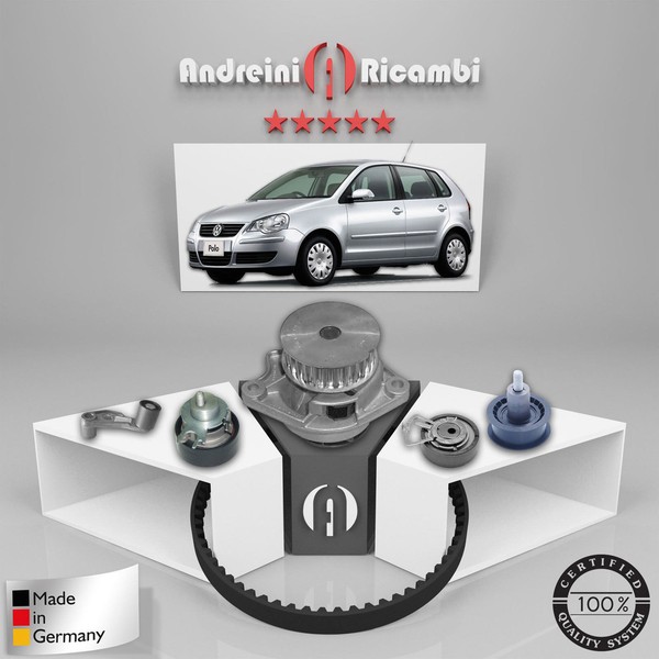 Set Vertrieb+Wasserpumpe TSI Polo IV 1.4 16V 74KW 101CV 2005->-image
