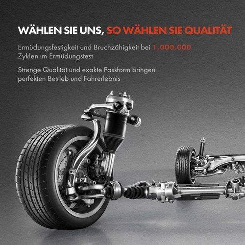 2x Stoßdämpfer Vorne Links oder Rechts Luftfederbein Für Porsche Macan 95B616039 - Bild 7 von 8