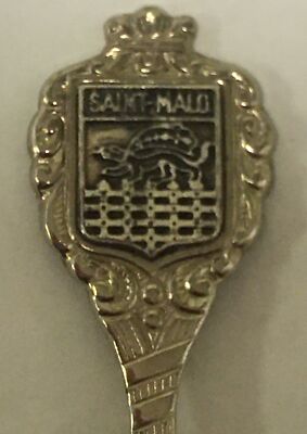 Saint Malo France Vintage Souvenir Spoon Collectible