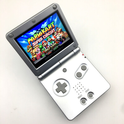 Sp Shell Handheld Console Gameboy Advance Sp Pearl White