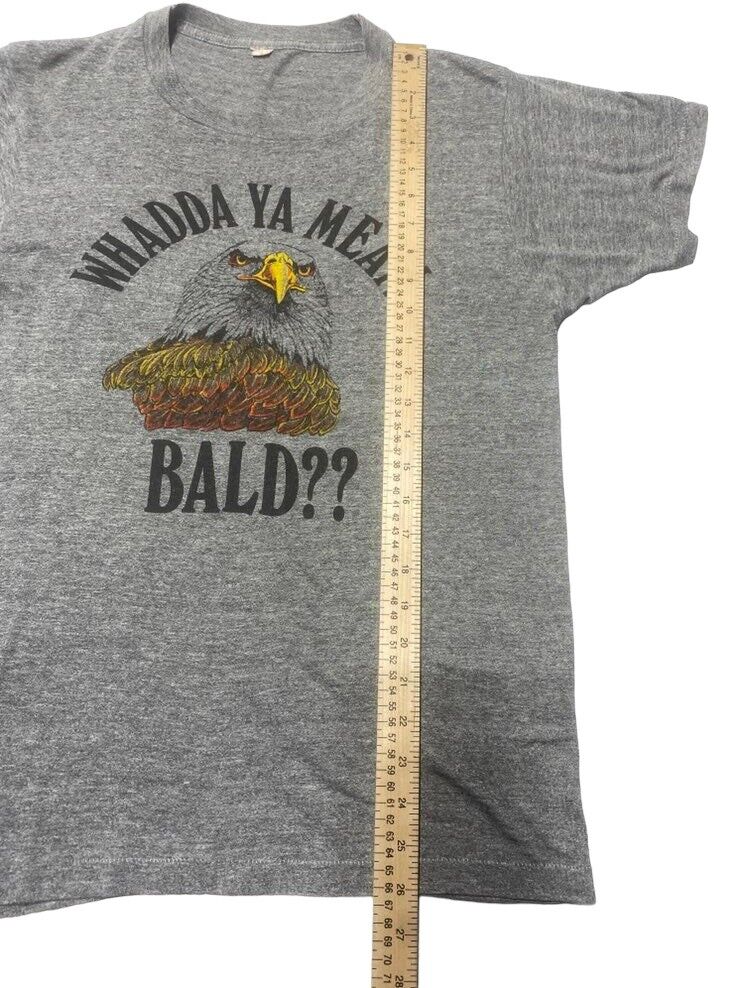 Vintage Bald Eagle Men's Single Stitch T-Shirt Si… - image 2
