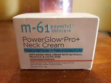 M-61 PowerGlow Pro+ Neck Cream 1.7 fl oz New in Box