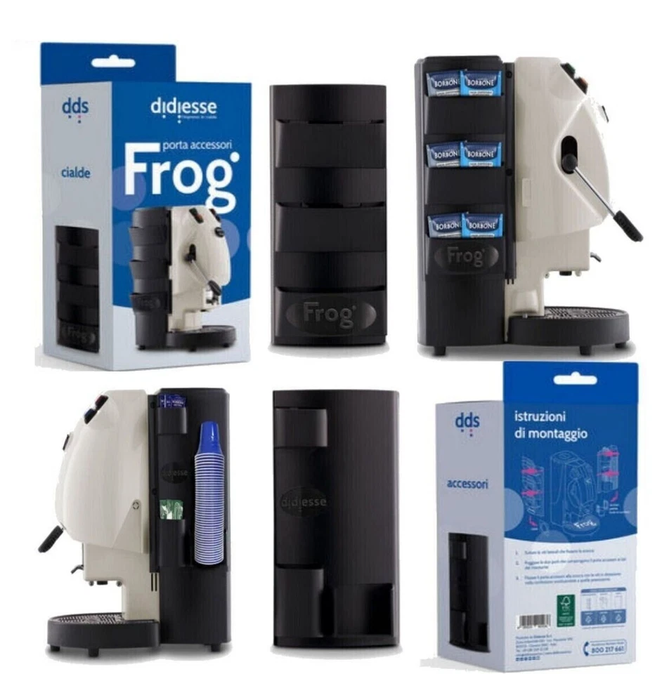 Porta Accessori Didiesse Frog Macchina Caffè Borbone Destro / Sinistro Ricambi