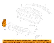 CHRYSLER OEM 08-23 Challenger Rear Body-Tail Lamp Pocket 5112887AC