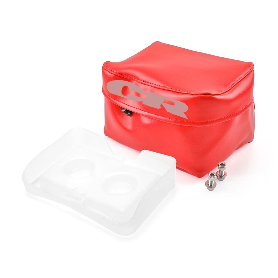 Bolsa de herramientas para HONDA CR80R CR85R CR125R CR250R CR500R bolsa guardabarros trasero bolsa roja Foto 2 de 4