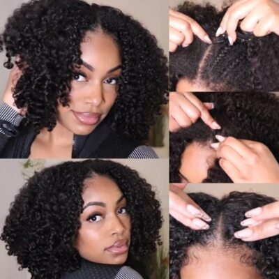 Kinky Curly Cambodian Virgin Human Hair Wig R.A.W™ Soft Kinky Curl Raw Virgin Hair | Heavenly Tresses main image 2