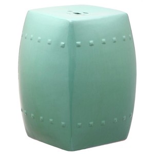 Purchase Wholesale Safavieh Ceramic Light Blue Garden Stool Outside Bistro Table Bar Accent Usa Outlet Deals Kimronggolawe Com
