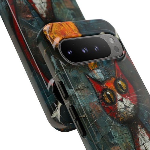 Cat Abstract Painting - Phone Ink Cover Case for iPhone, Galaxy, Pixel - 第 136/281 張圖片