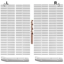 120 Pack 3/16" Swage Lag Screws Left & Right with Cable Railing Wrenches T316